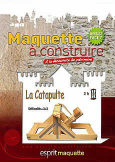 Carte Maquette Catapulte Bois