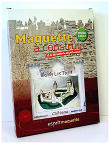 Carte Maquette Chateau de Blandy