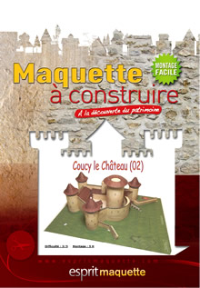 Carte Maquette Chateau de Coucy