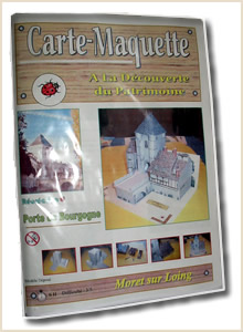 Carte Maquette Porte de Bourgogne