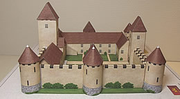 Maquette du chateau de brie-comte-robert