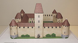 Maquette du chateau fort de brie-comte-robert