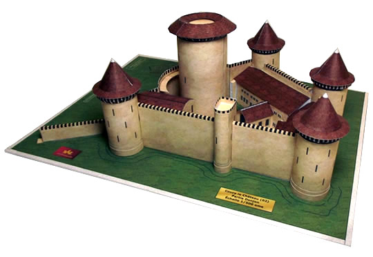 Maquette du chateau de Coucy