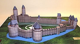 Maquette du chateau de Fougères
