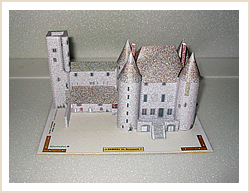 Maquette du chateau de Nemours
