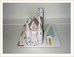 Maquette du chateau de Nemours