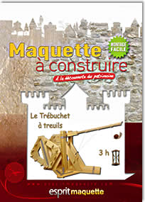 Carte Maquette Trebuchet à treuils