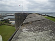 Chateau de Brest : des murs épais