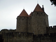 Chateau de Carcassonne : la Porte Narbonnaise