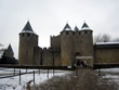 Chateau de Carcassonne : entrée du chateau comtal