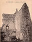 Chateau de Domfront : carte postale 1900