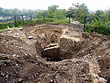 Chateau de Falaise : les fouilles