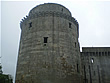 Chateau de la Hunaudaye  : tour Ouest entrée
