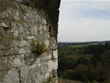 Chateau de largoet : au sommet du donjon