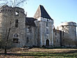 Chateau de Laxion : aile Est et châtelet