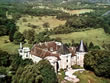 Chateau de Laxion : vue aérienne