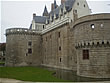 Chateau de Nantes : Tour des Jacobins (Ã  gauche)