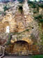 Talmont : cheminée romane de l'ancien logis
