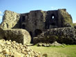 Chateau de Tonquédec : intérieur du chatelet