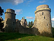 Chateau de la Hunaudaye : rempart sud ouest